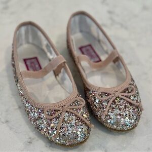 L'Amour Sparkly Pink Dress Shoes
